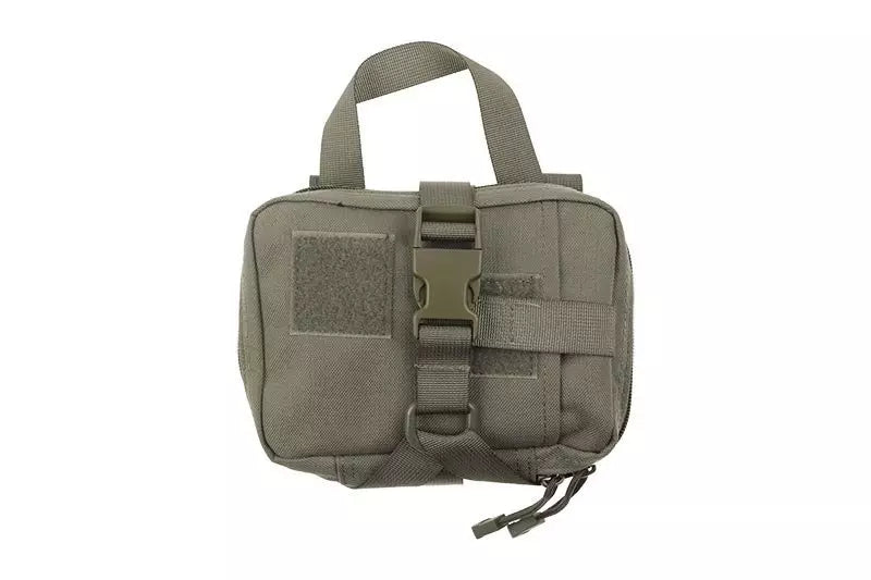 Small MOLLE Rip-Away Medical Pouch - Ranger Green