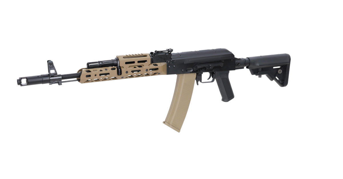 KPYK AK SA-PJ15 PRIME BLDC AEG Assault Rifle - Half-Tan