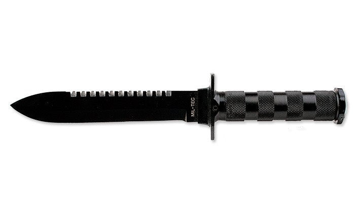 Mil-Tec - Survival Knife - Black - 15369000