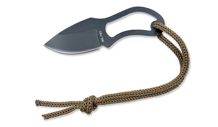 Mil-Tec - Neck Knife - 9 cm - Black - 15398100