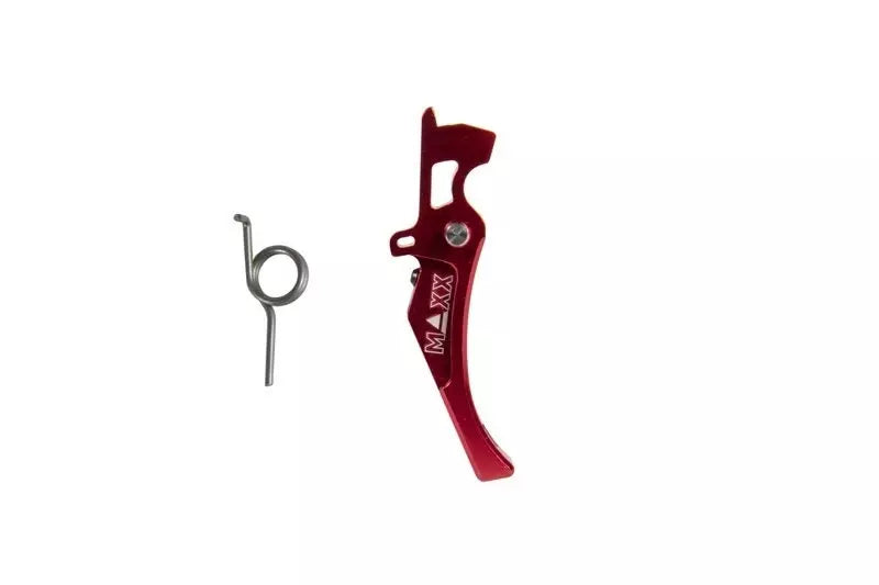 CNC Aluminum Advanced Trigger Tongue (Style D) - red