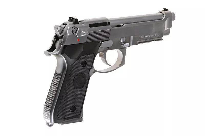 M9A1 v.2 pistol replica (LED Box) - silver