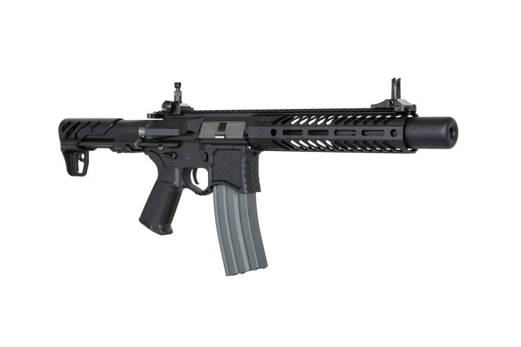 Seekins Precision 9" SBR8 carbine replica with suppressor - Black