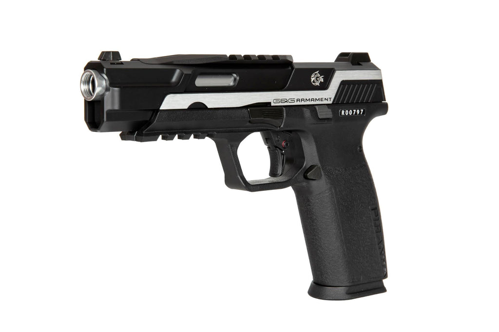 Piranha TR Pistol Replica - silver