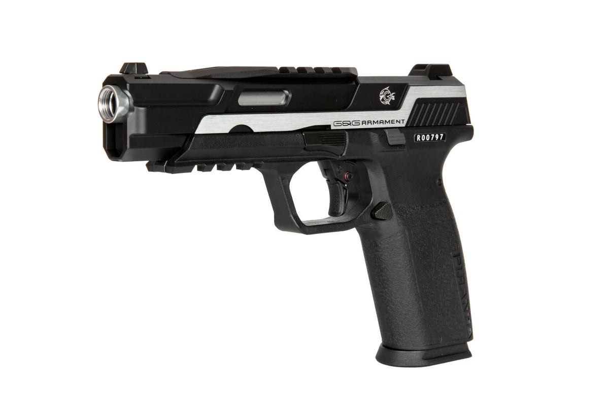 Piranha TR Pistol Replica - silver