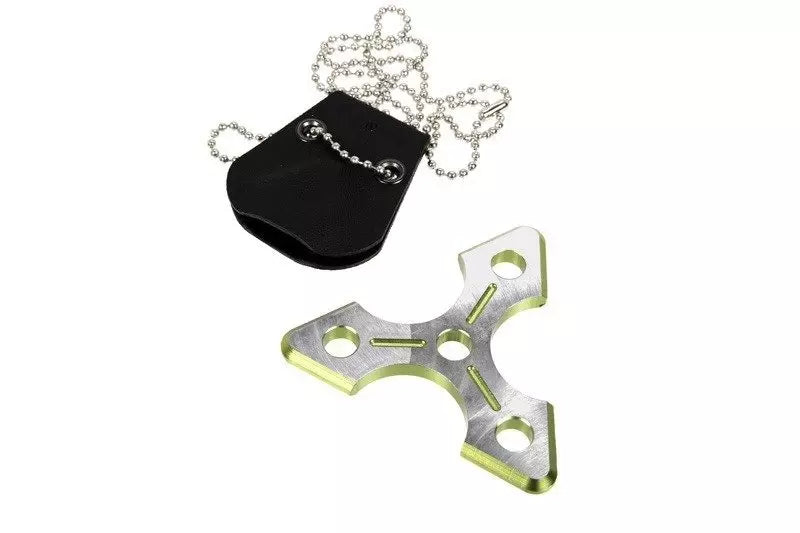 Shuriken Pendant/Keychain - Green