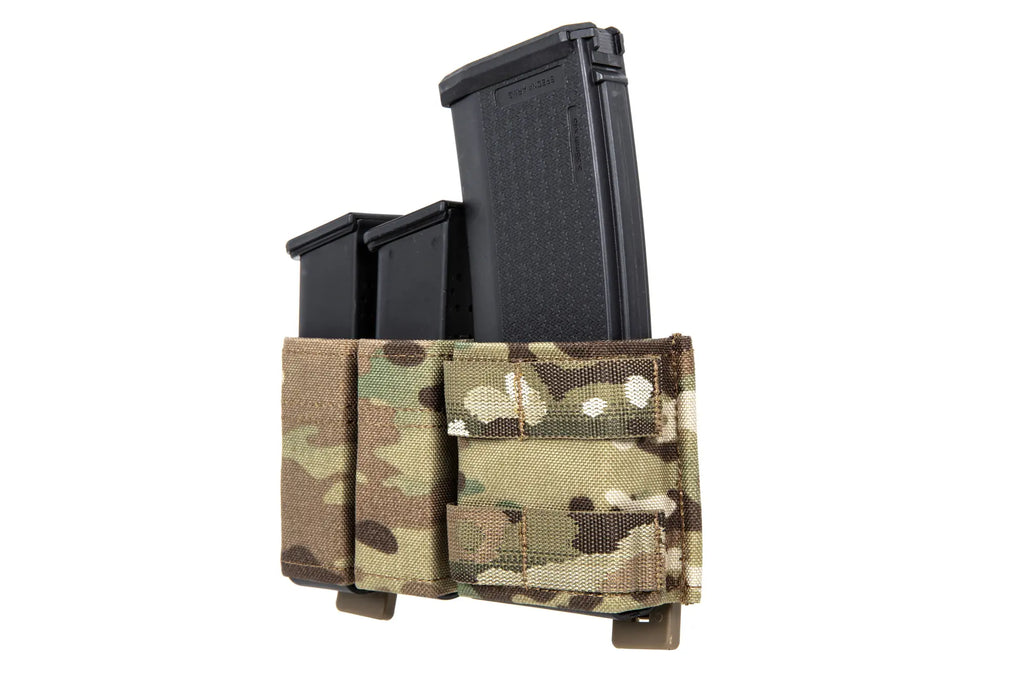 Double magazine pouch Wosport Combo Multicam