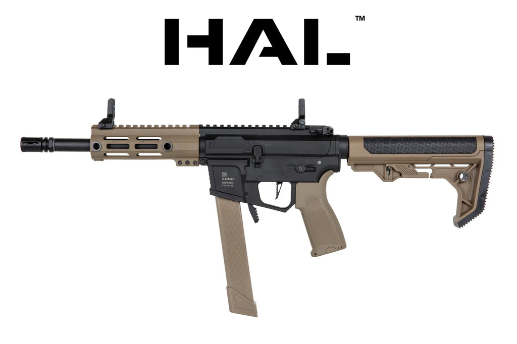 airsoft Specna Arms SA-FX01 FLEX™ HAL ETU™ 0.5J Half-tan machine pistol