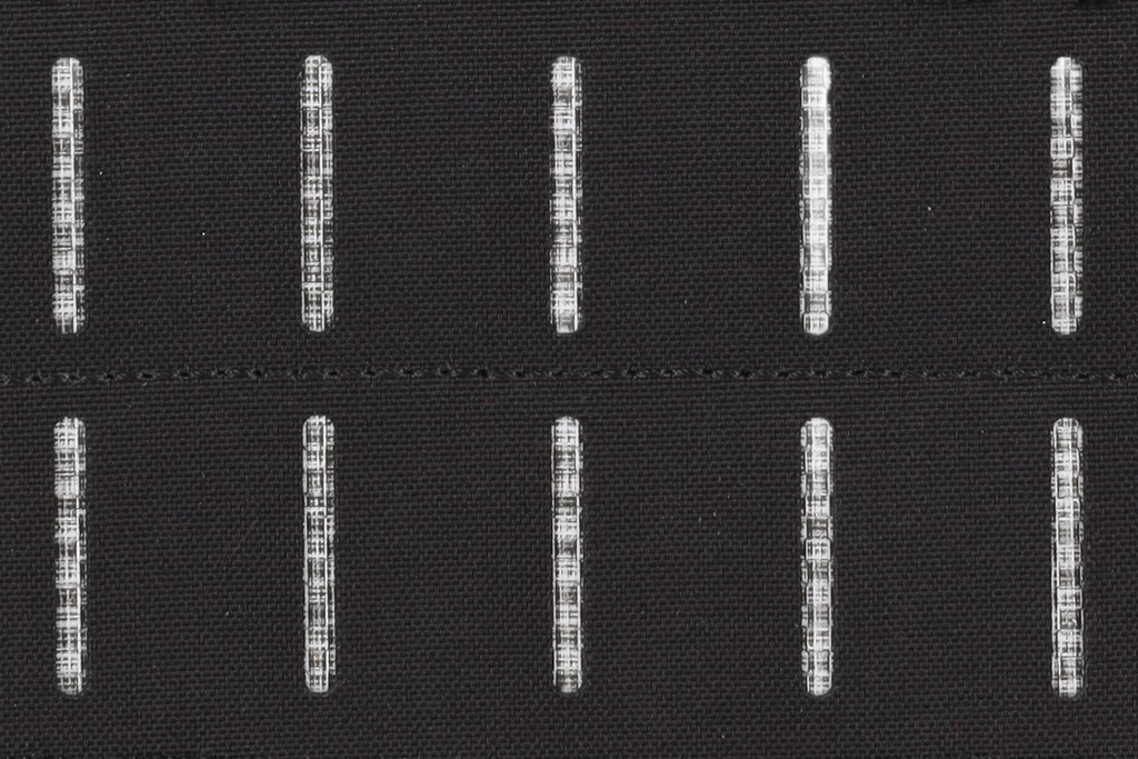 Molle panel for additional accessories Wosport MB-ACC-02 Black