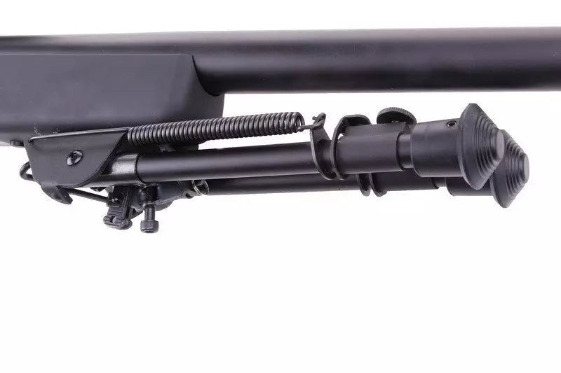 SW-10 Sniper Rifle Replica with scope and bipod (Upgraded) - black