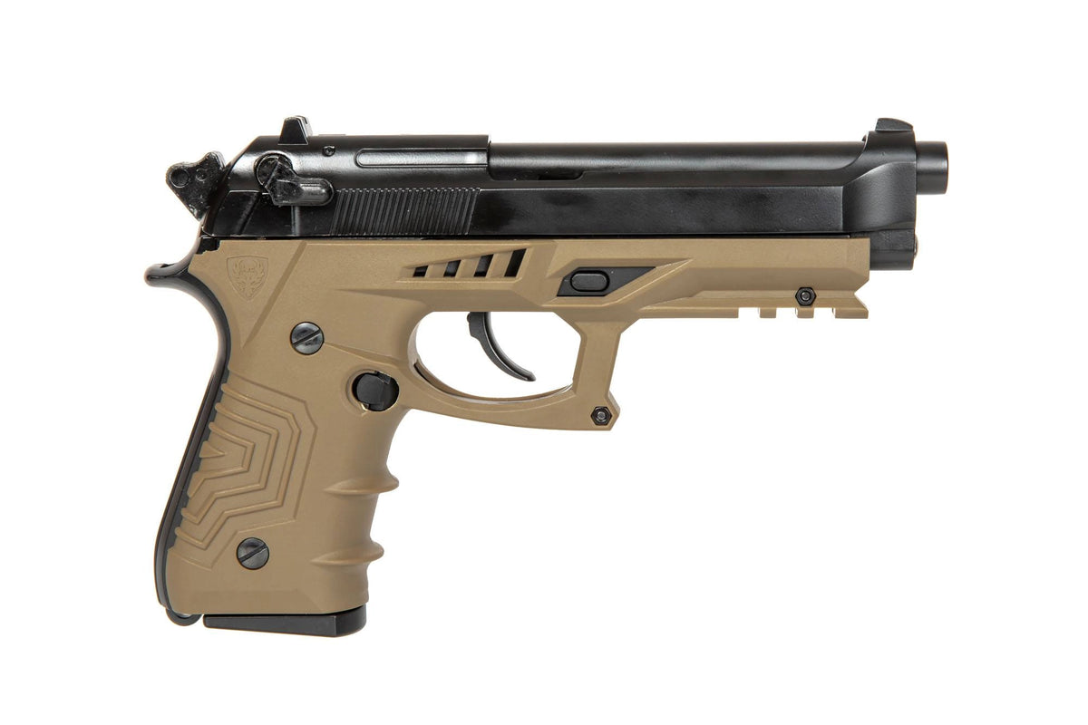 HG-173 (Full Auto) Pistol Replica - tan