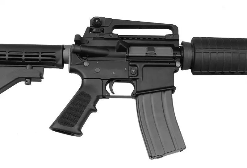 Replika karabinka szturmowego WE M4A1 Open Bolt - CZARNA