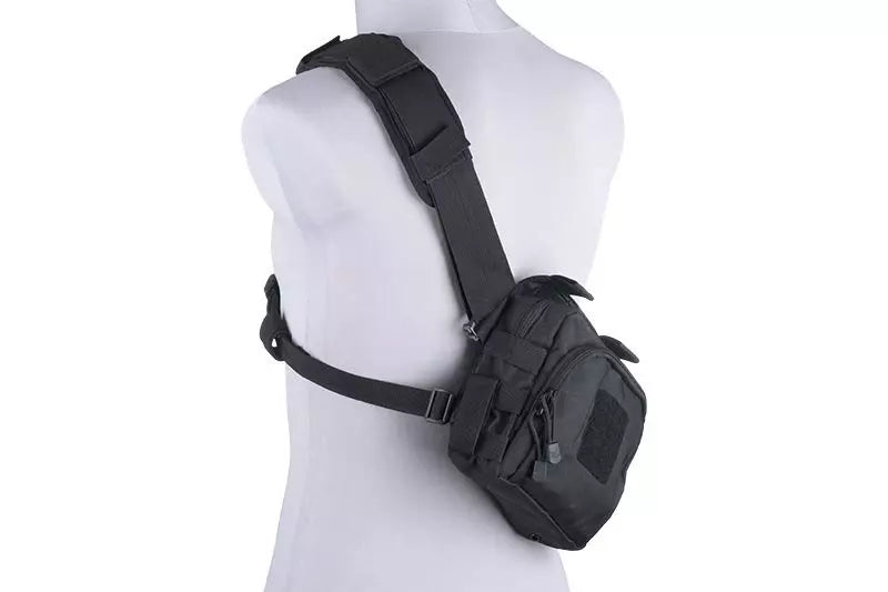 Multifunction Messenger Bag - Black