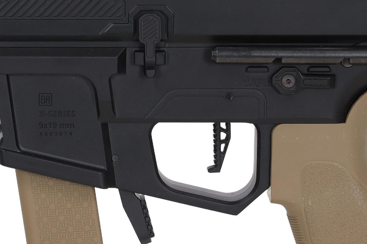 Specna Arms SA-X01 EDGE 8.5" Half-Tan AEG submachine gun - OUTLET