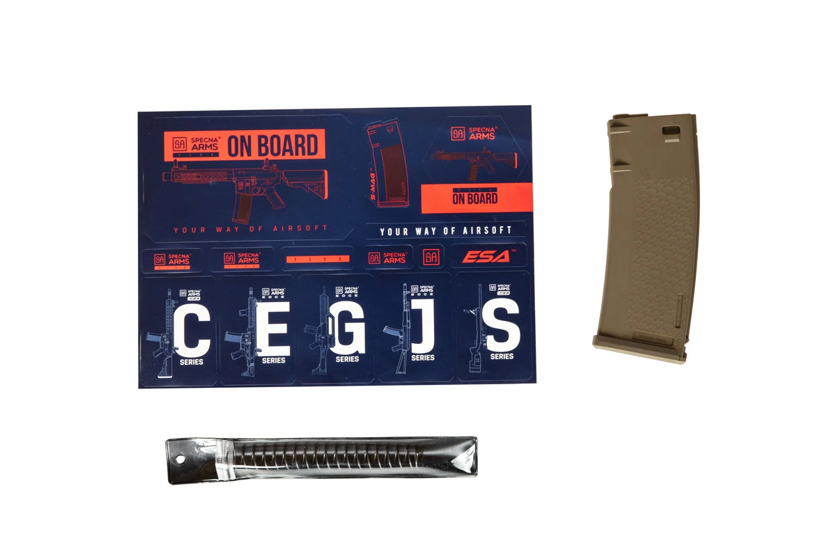 Specna Arms SA-F02 FLEX™ GATE X-ASR 1.14 J Half-Tan airsoft Carbine