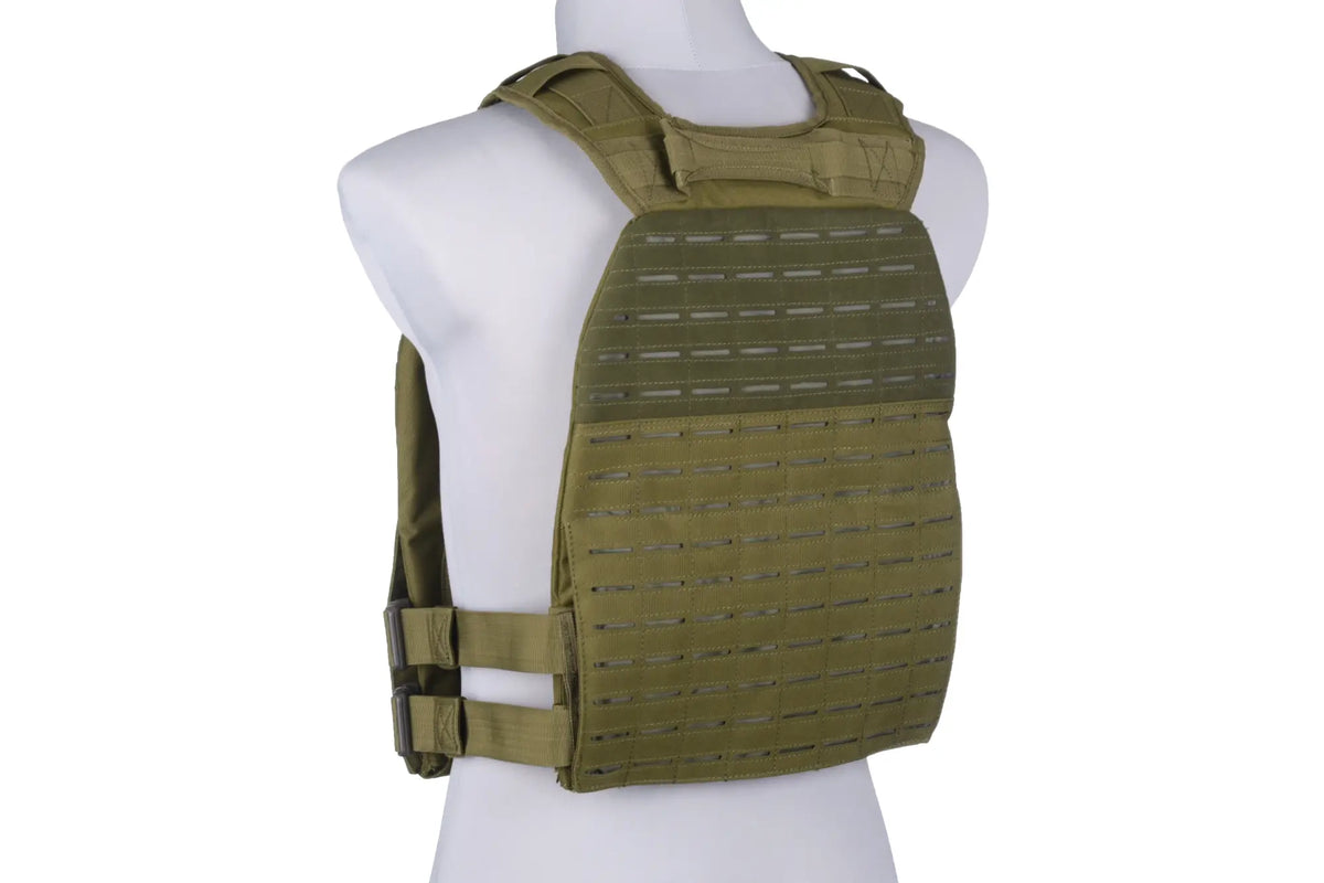 Laser-Cut Plate Carrier Tactical Vest - Olive Drab