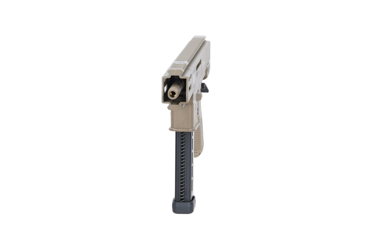 Lambda Defence x B&amp;T GHM9 Gen.2 Tan airsoft machine gun