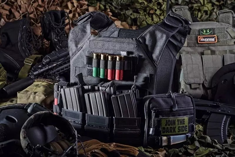 Sticker Shotgun Pouch - Black