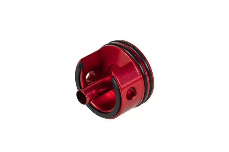 Double-sealed CNC aluminium cylinder head with damper