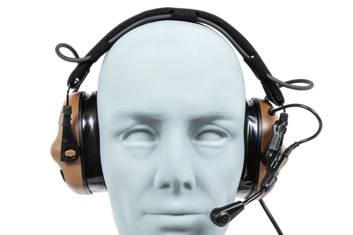 Earmor M32 Plus Active Hearing Protectors Coyote Brown