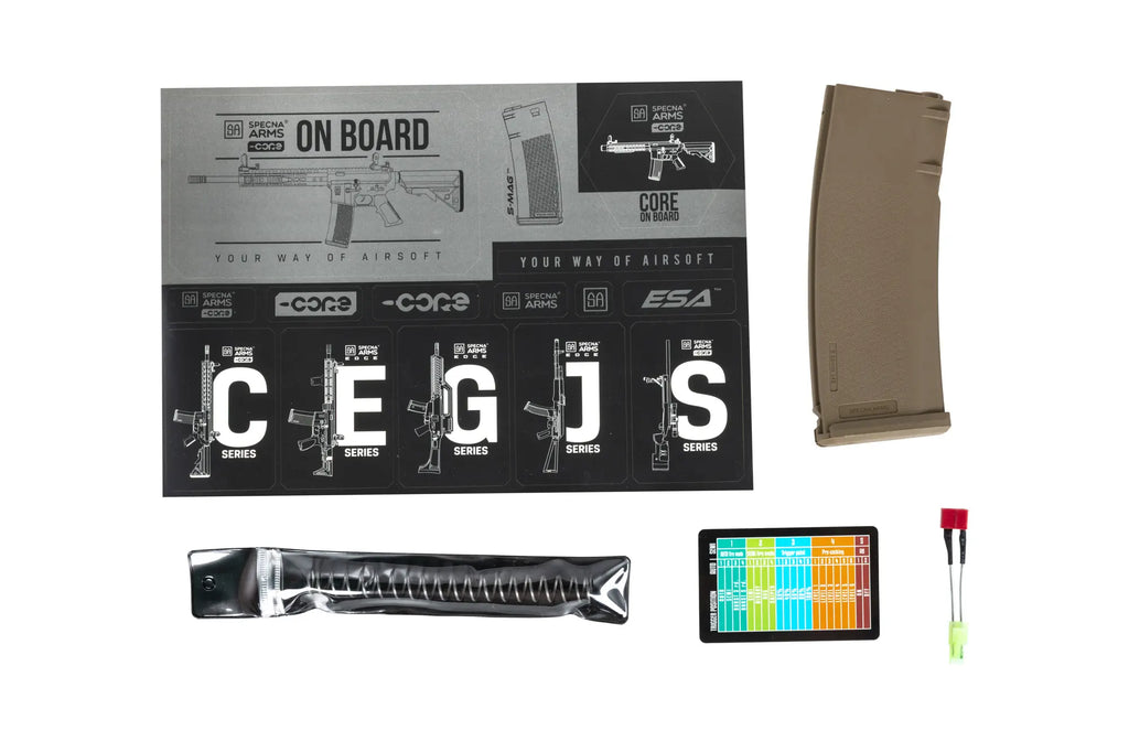 Specna Arms SA-C20 CORE™ HAL ETU™ Single Fire Only Chaos Bronze airsoft Carbine