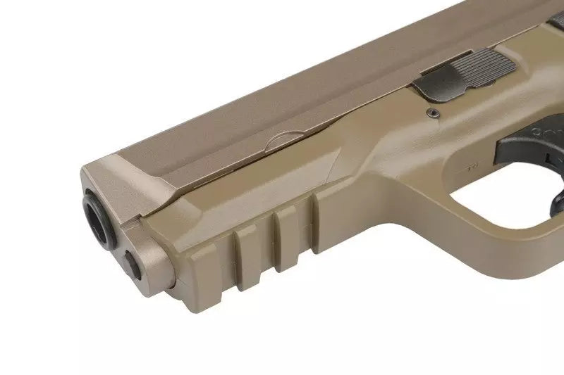 SW P9 V custom replica pistol - FDE
