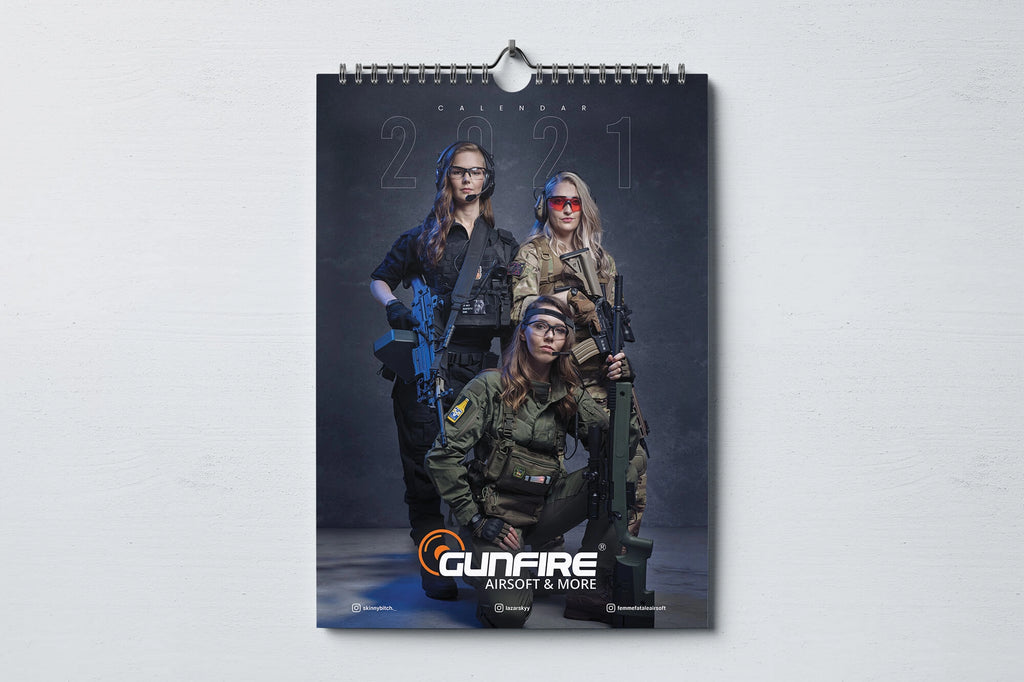 Gunfire Girls 2021 Calendar