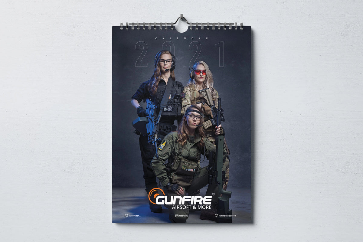 Gunfire Girls 2021 Calendar
