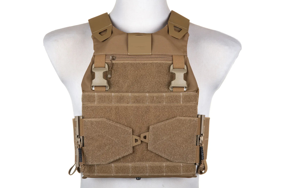 Plate Carrier Vest Ape Force Gear FCSK 2.0 Coyote Brown
