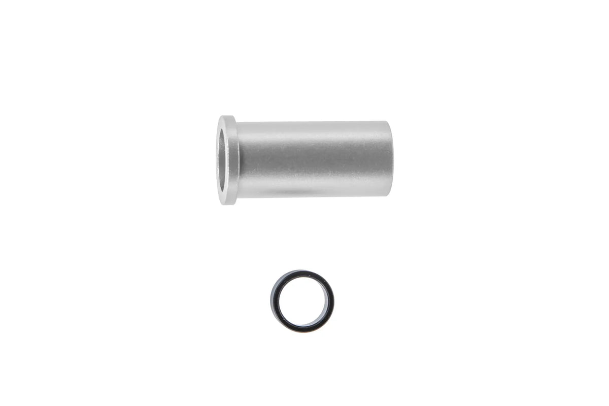 LA Capa Customs lock guide cap for TM Hi-Capa 4.3 replicas (with Delrin ring) Silver