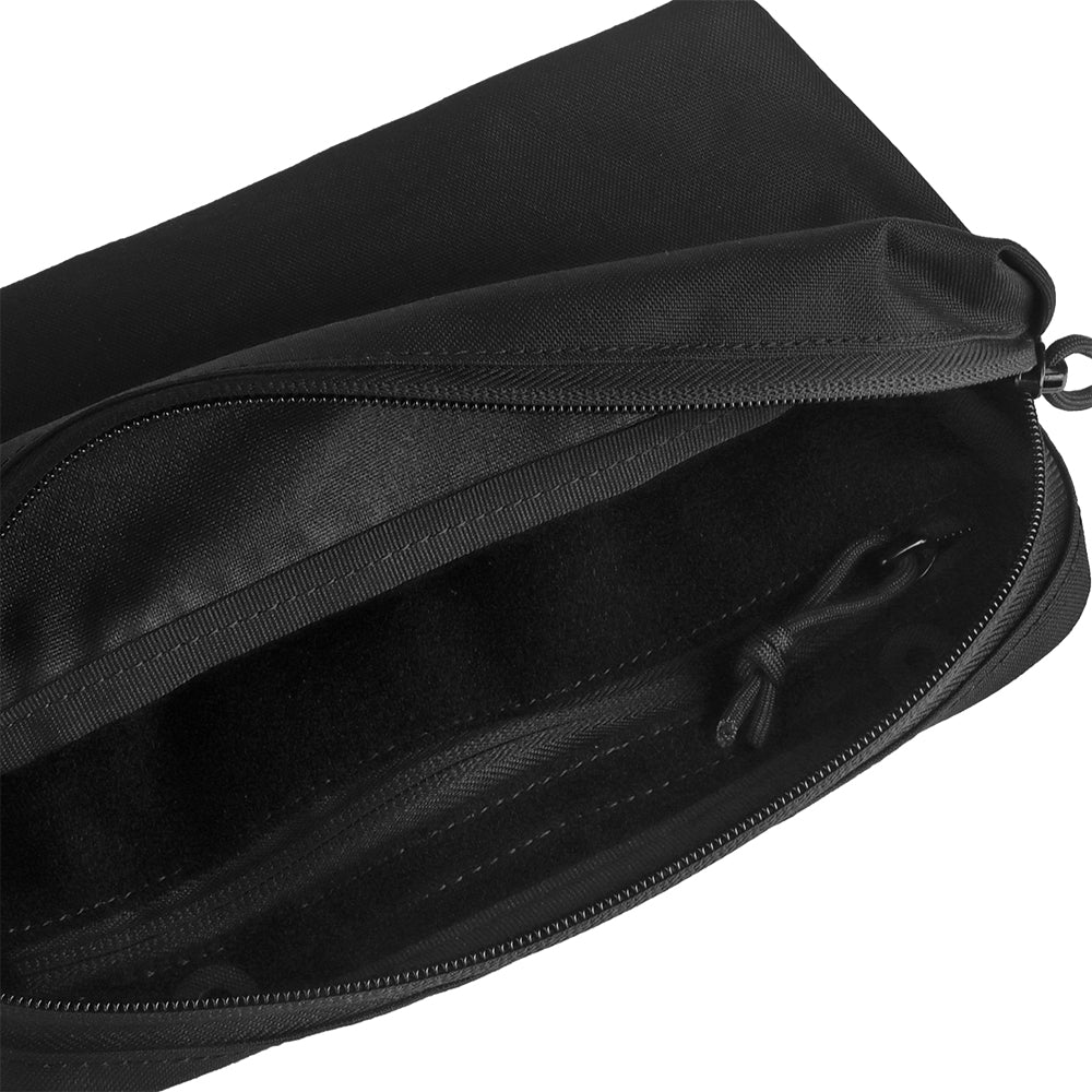 Wosport Cargo universal pocket 6x3 Laser Cut Horizontal Black