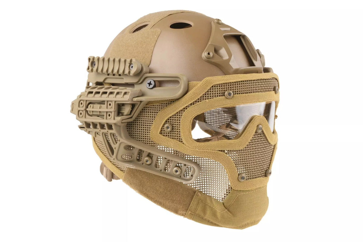 FAST Gunner Helmet (PJ) Replica - Tan