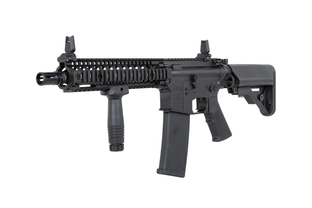 Specna Arms Daniel Defense® MK18 SA-P19 Prime™ BLDC™ Aster II ETU Single Fire Only airsoft Carbine Black
