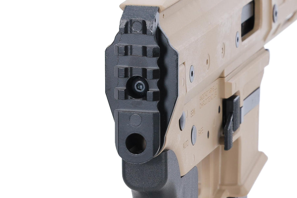 Lambda Defence x Angstadt Arms MDP-9 Tan airsoft machine gun