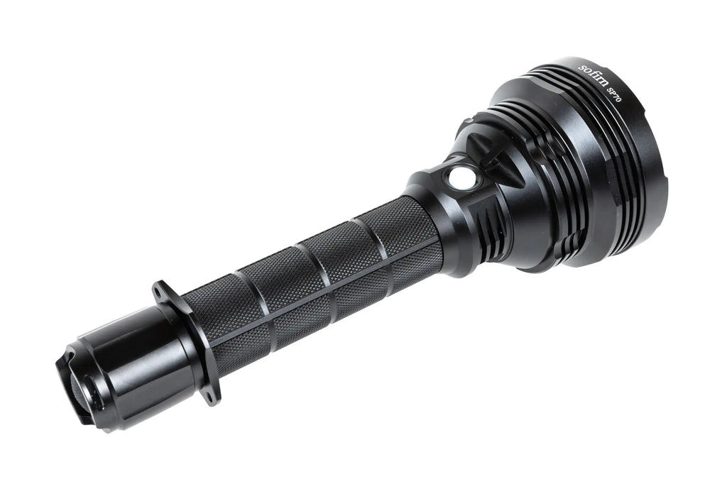 Sofirn SP70 torch with batteries Black