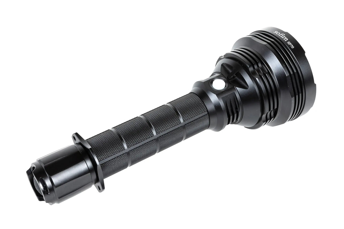 Sofirn SP70 torch with batteries Black