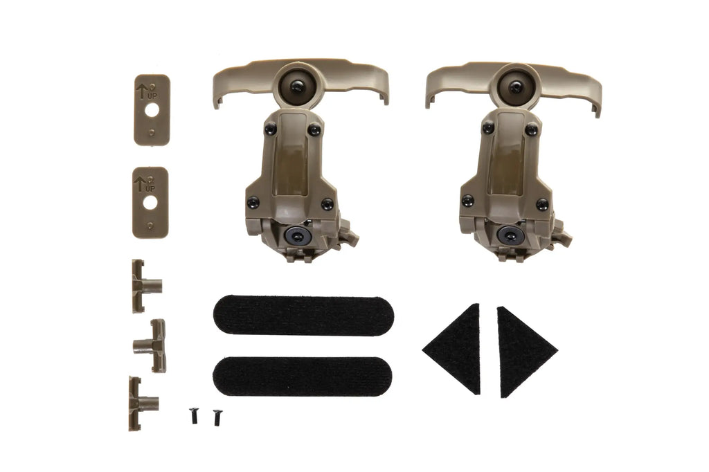 Wosport HD-17-A Gen 6 Tan tactical headset