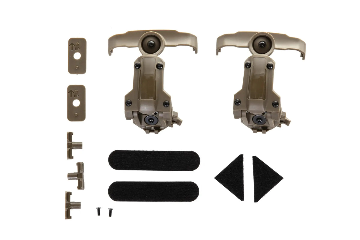Wosport HD-17-A Gen 6 Tan tactical headset