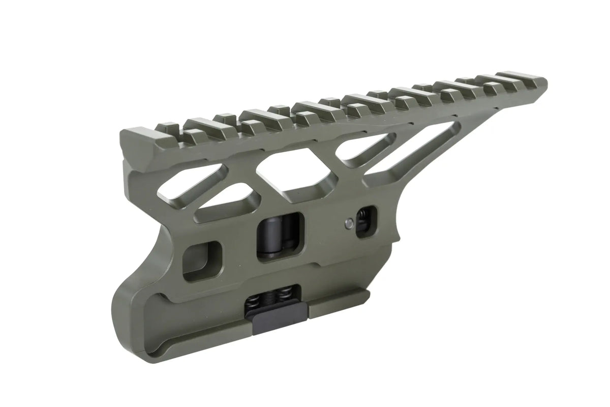 Side mount KPYK CRC 2U073 with Picatinny rails Olive
