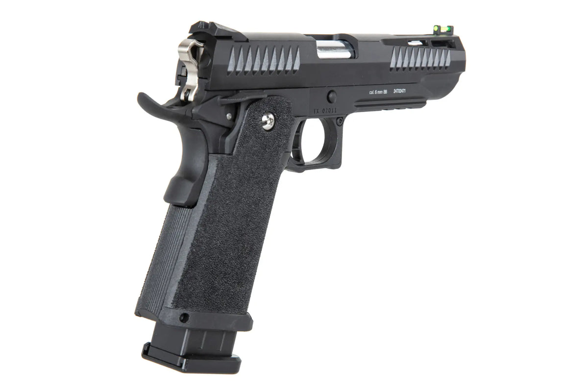 Airsoft Gas Pistol Modify Trinity Hi-Capa 5.1  nylon slide Black