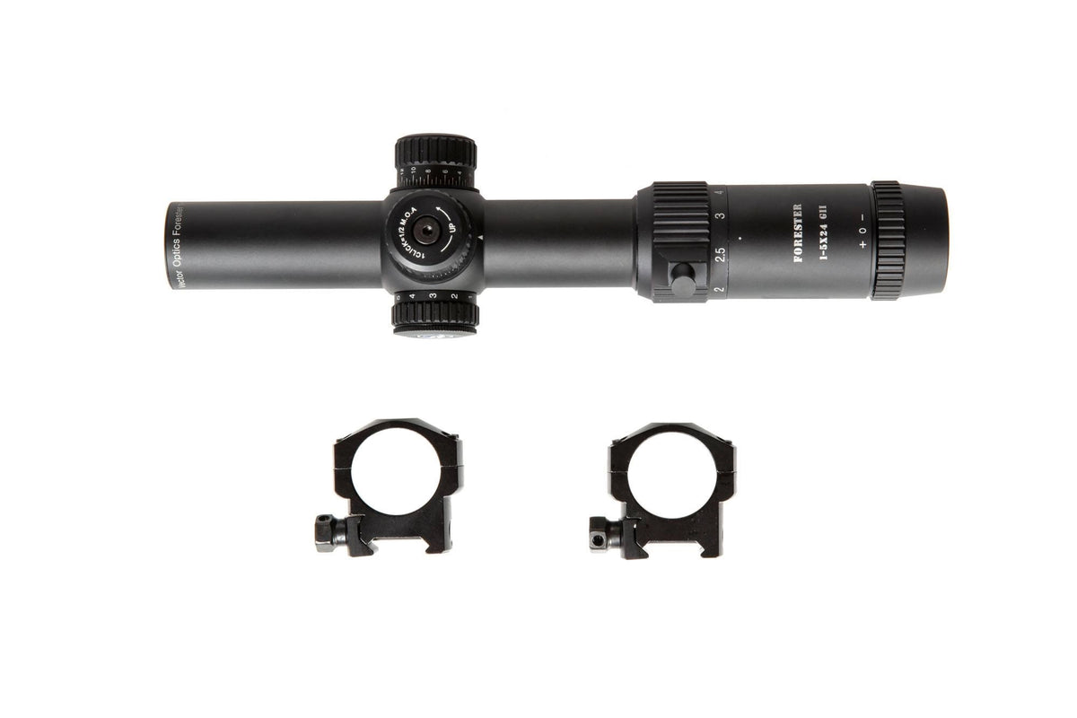 Forester 1-5x24 GenII spotting scope