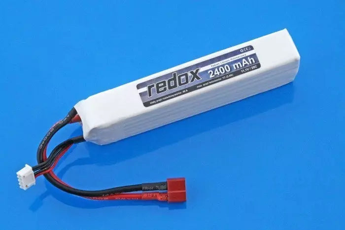 Redox LiPo 2400 mAh 11.1V 20C battery