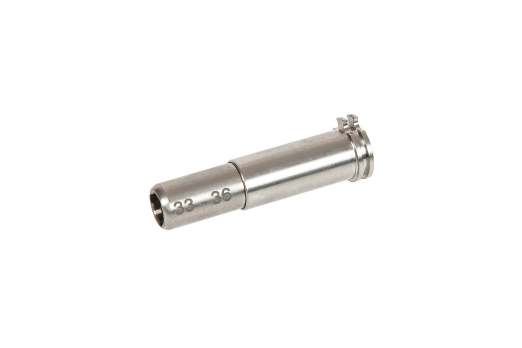 CNC adjustable titanium nozzle for AEG replicas - 33mm - 36mm