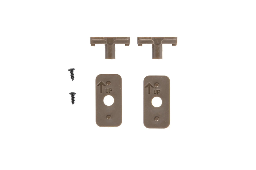 Comtac Woport headphone adapter for ARC rails (Type AMP) Tan