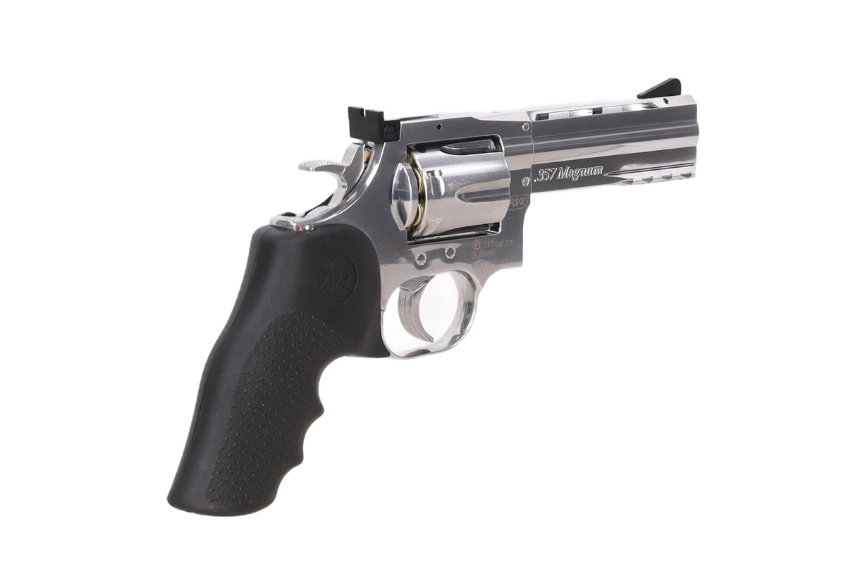 Dan Wesson 715 4" DIABOLO 4.5mm CO2 air revolver – Silver