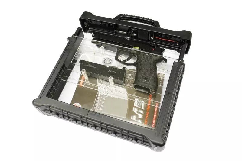 airsoft WE M9A1 v.2 pistol (LED Box) Black (OUTLET)