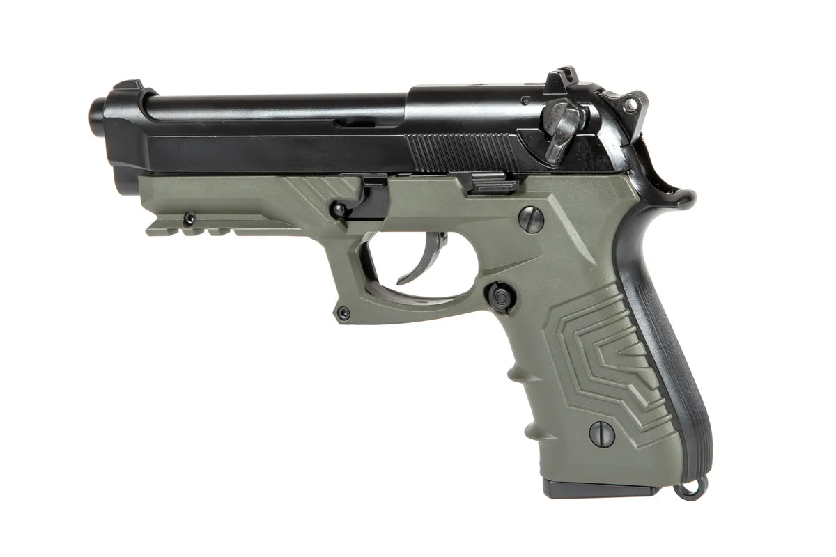 HG-173BBG-C Pistol Replica - Olive Drab
