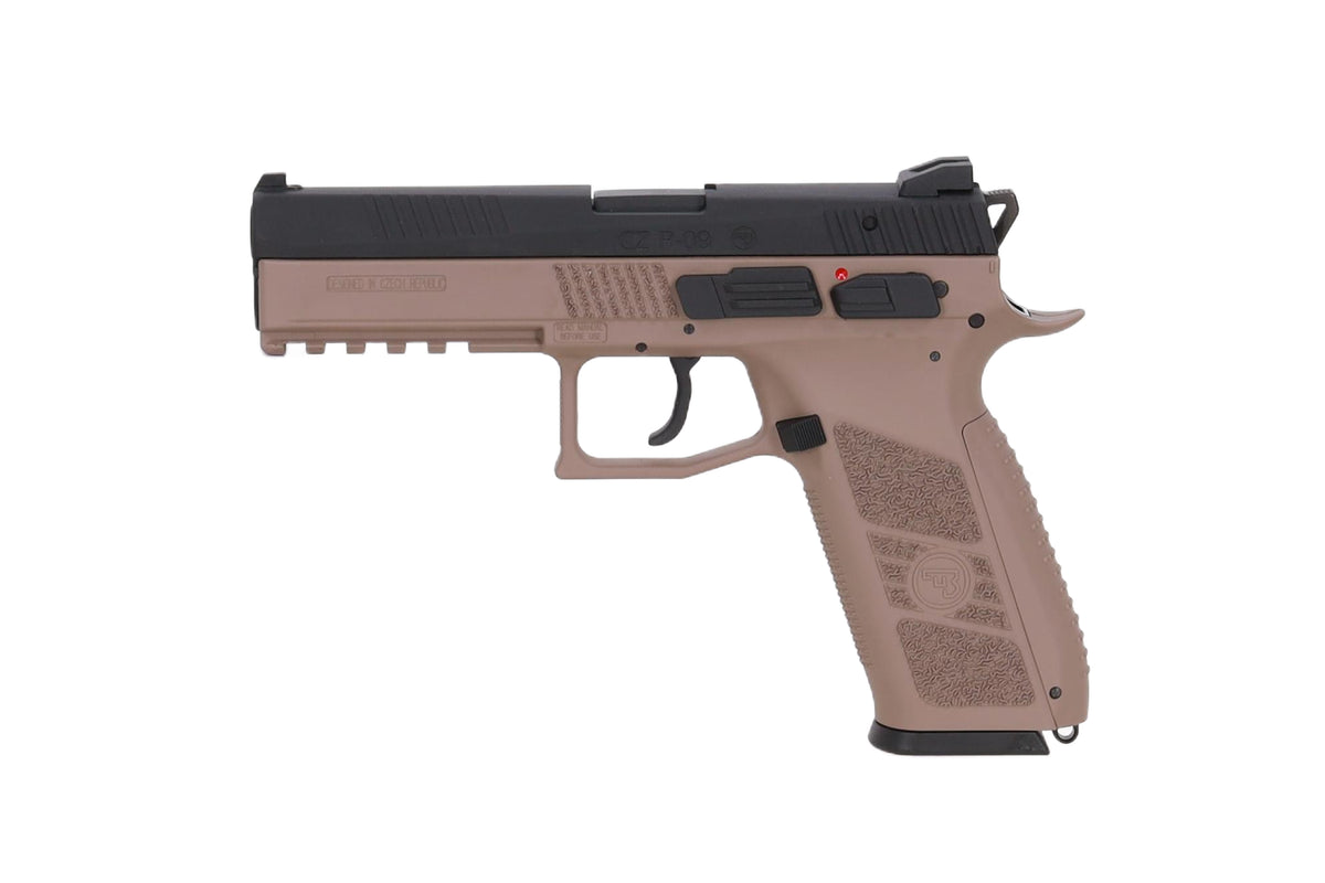CZ P-09 GBB Pistol – Half Tan