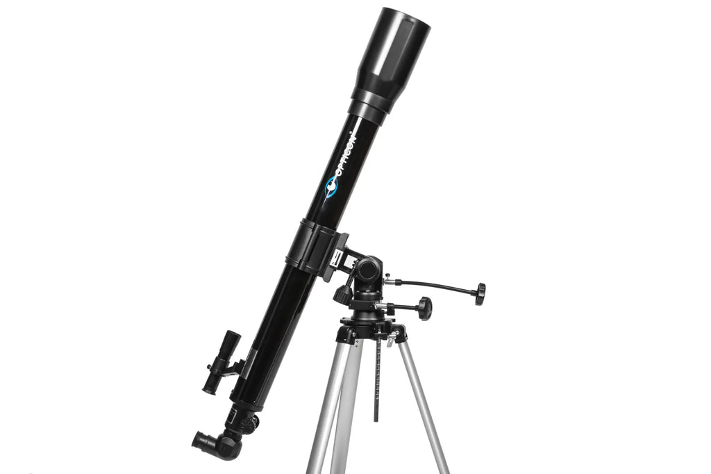 OPTICON ProWatcher 70F900EQ telescope with carrying case and phone adapter