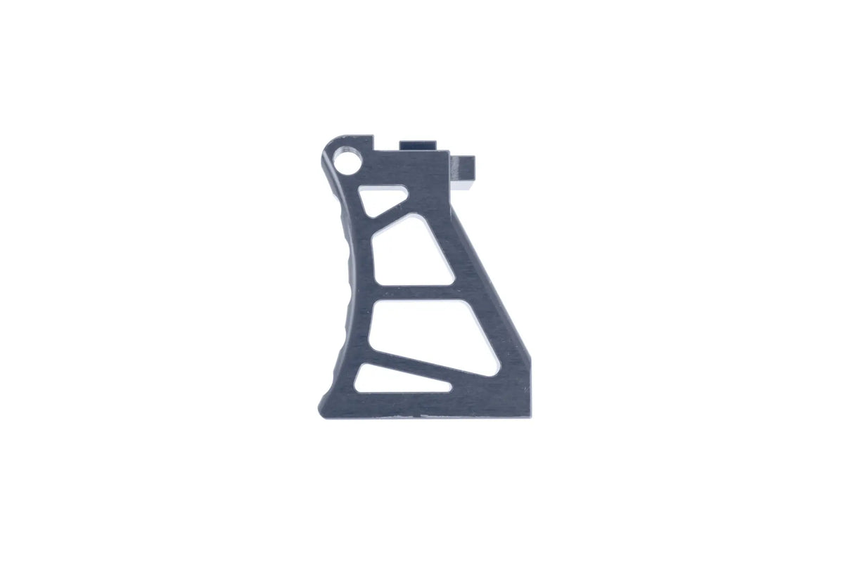 CNC aluminium trigger for STORM PC1 replicas Grey